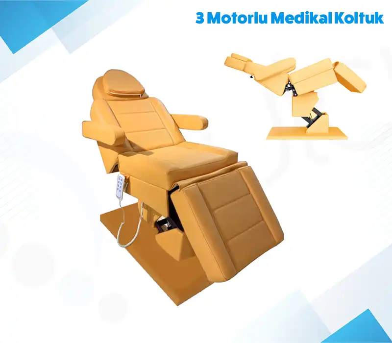 3 Motorlu Medikal Koltuk