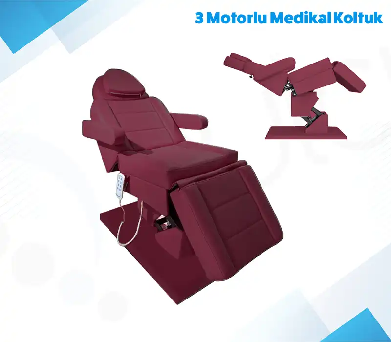 3 Motorlu Medikal Koltuk