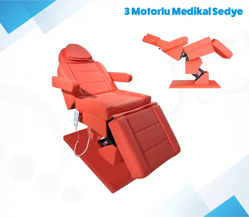 3 Motorlu Medikal Koltuk