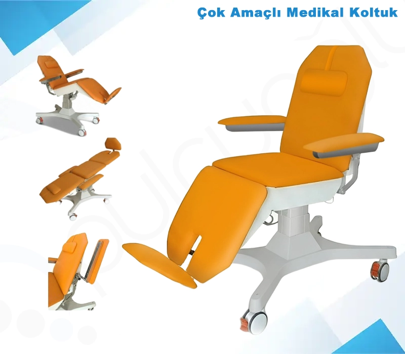    4 Motorlu Çok Amaçlı Medikal Koltuk