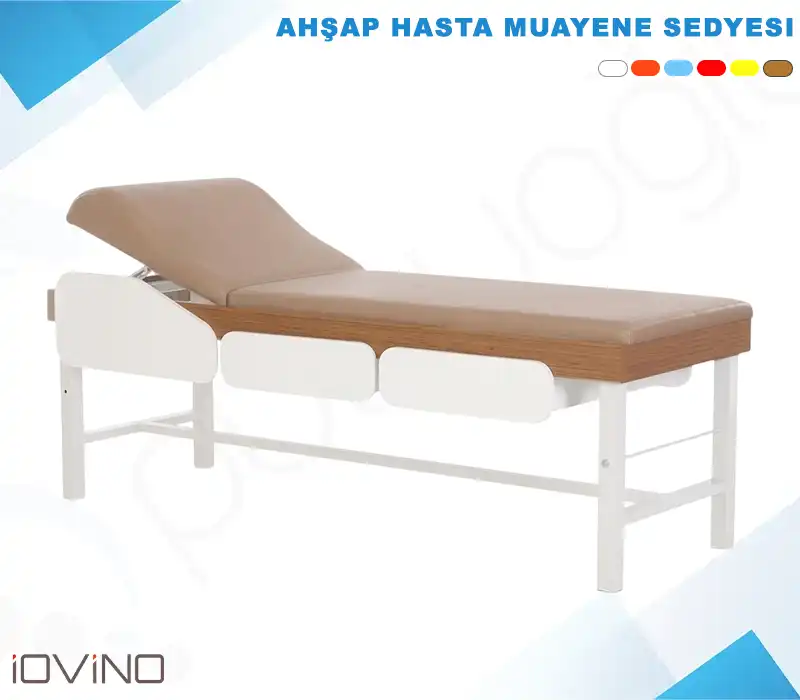              Ahşap Muayene Sedyeleri