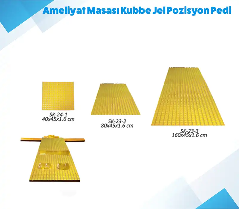 Ameliyat Masası Kubbe Jel Pozisyon Pedi