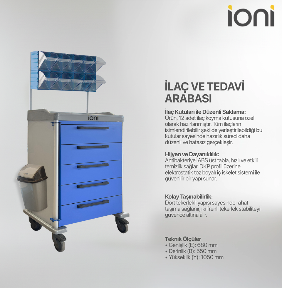 Anestezi ve İlaç Arabası