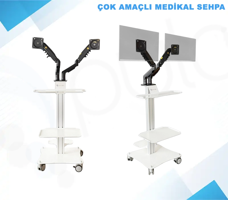 Çok Amaçlı Medikal Sehpa
