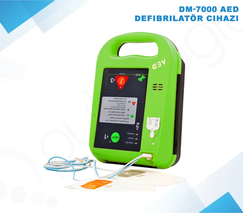                       DM 7000 AED Defibrilatör Cihazı