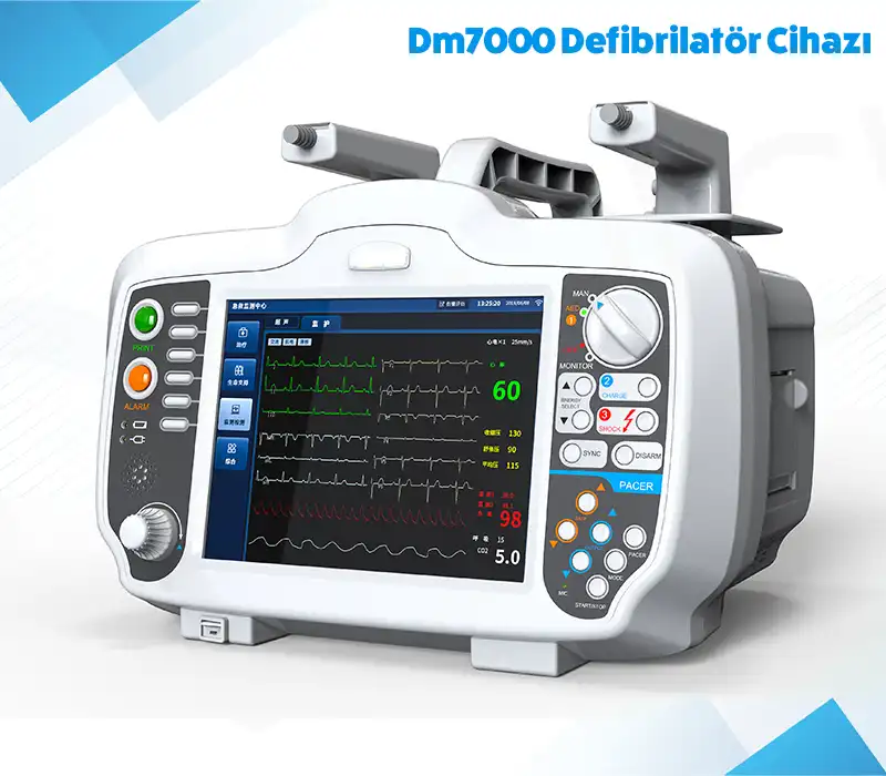 DM 7000 Defibrilatör Cihazı