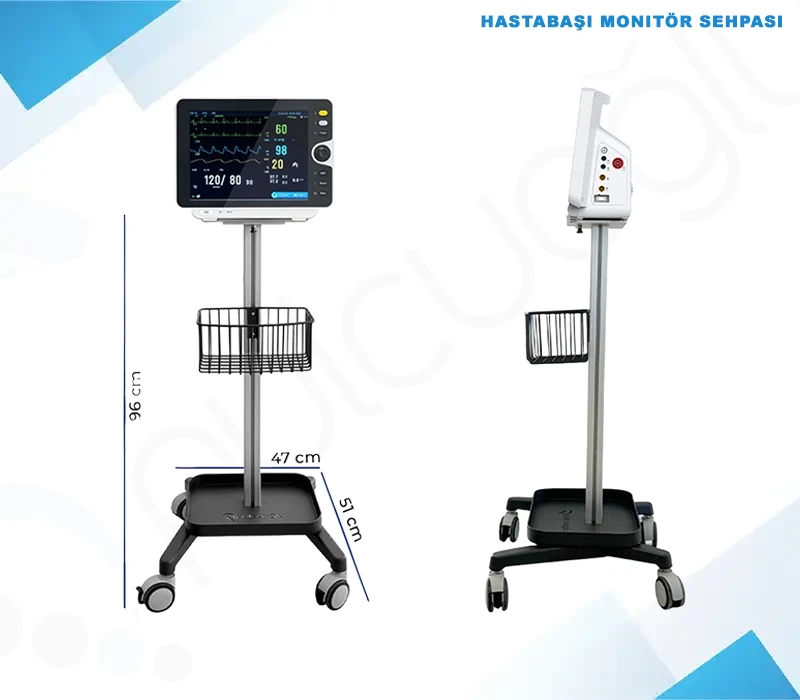 Hastabaşı Monitör Sehpası