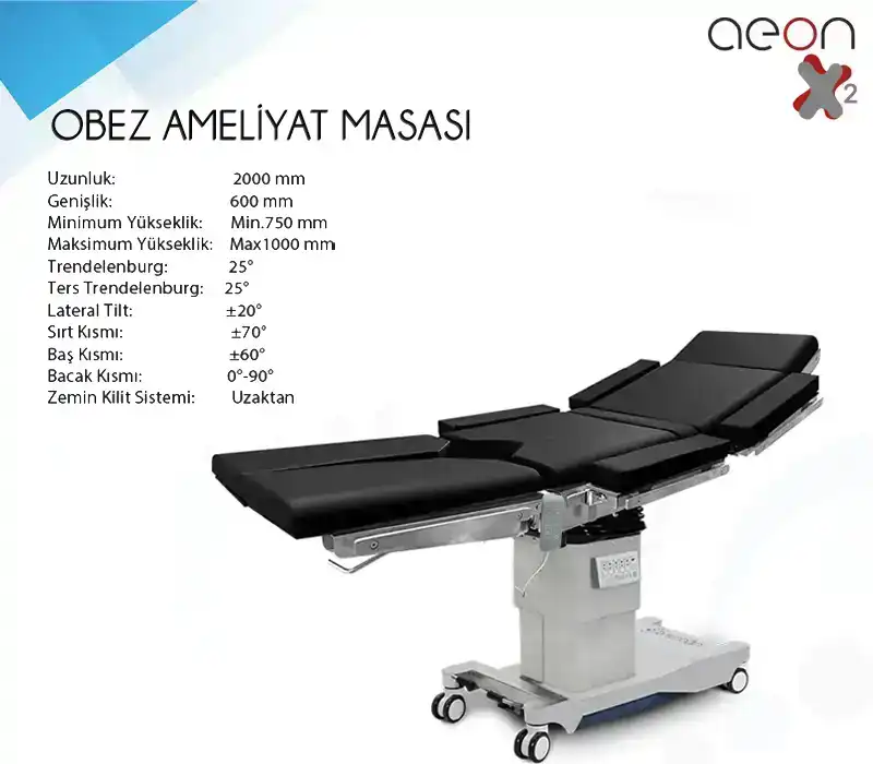  Obez Ameliyat Masası