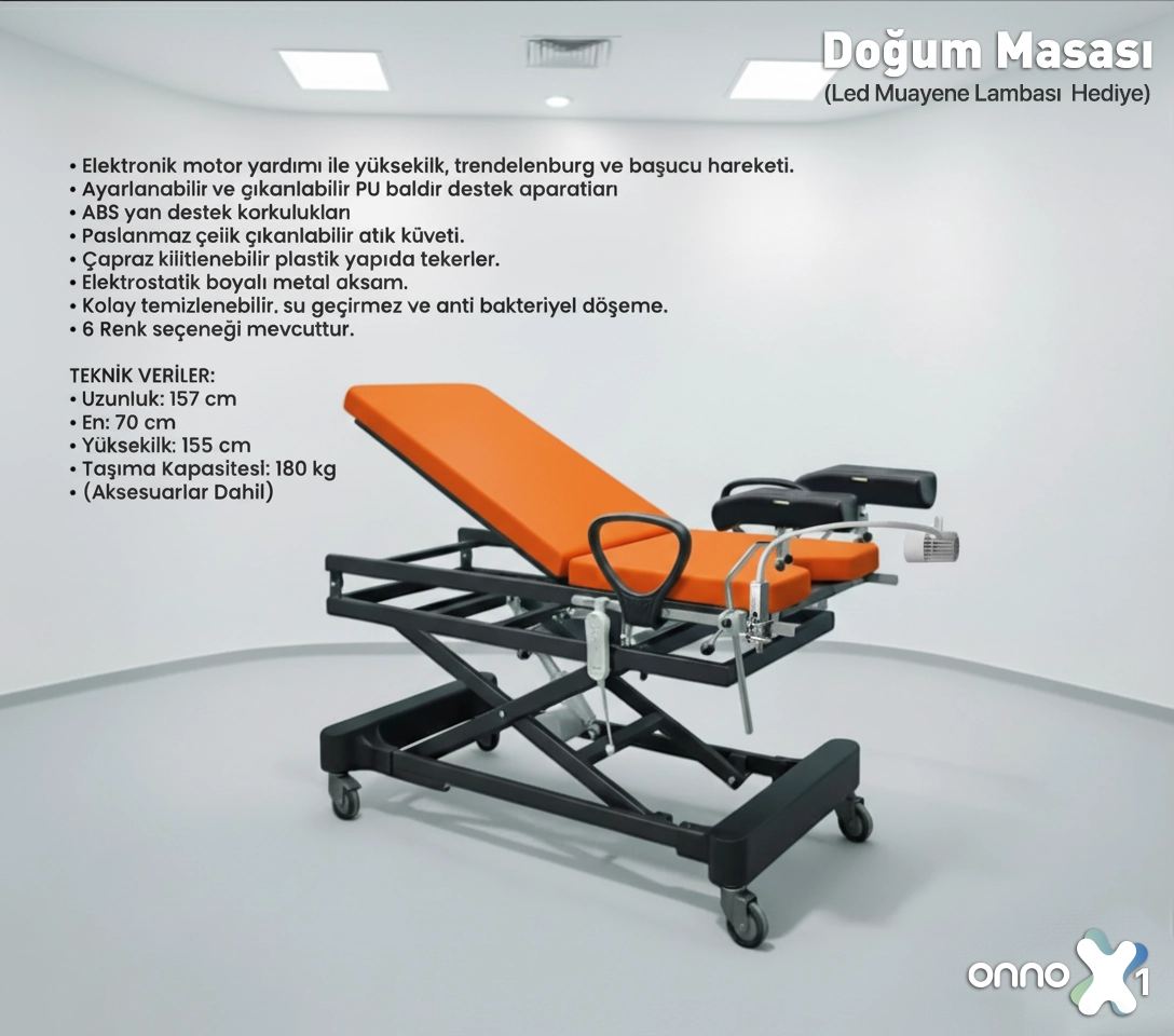 Onno Elektrikli Doğum Masası