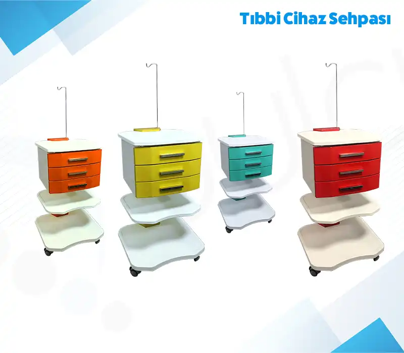 Tıbbi Cihaz Sehpası
