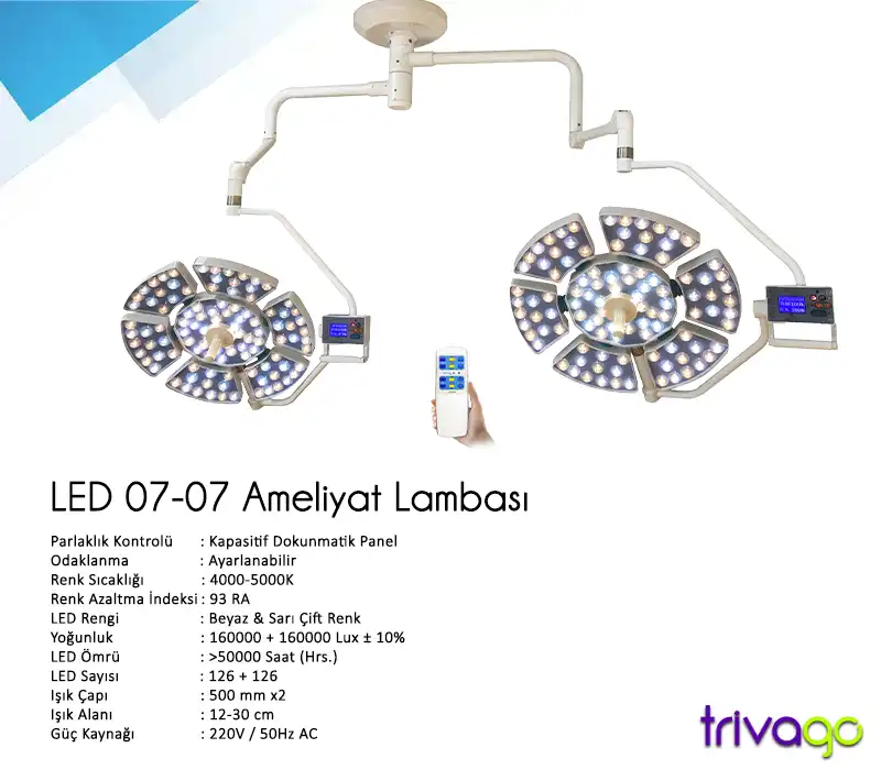 Trivago VG0707 Ameliyathane Lambası